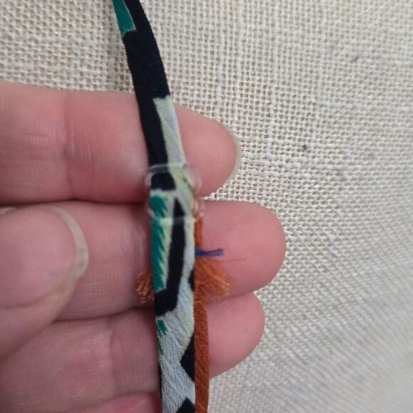 Bisou bisou print maxi dress sz 4 - Picture 6 of 10